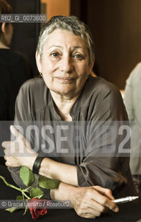 Russian novelist Ludmila Ulitskaya at La Milanesiana a literature festival in Milan ©Grazia Ippolito/Rosebud2