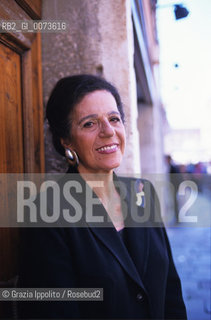 French writer, essayist, novelist and literary critic Viviane Forrester ©Grazia Ippolito/Rosebud2