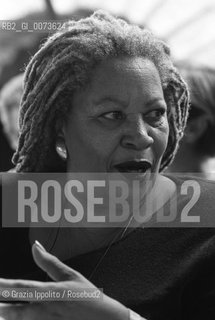 2 Settembre 1999, Mantua: American novelist, editor, and professor Toni Morrison ©Grazia Ippolito/Rosebud2