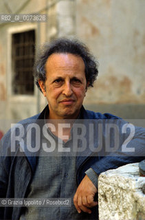 8 June 2001, Venice: French sociologist Maurice Olender ©Grazia Ippolito/Rosebud2