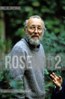 Ippolito Pizzetti, botanic specialist, gardener, writer, architect, pictured in Milan ©Grazia Ippolito/Rosebud2