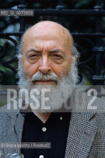 05 September 2000, Mantua: American Jewish author and rabbi Chaim Potok ©Grazia Ippolito/Rosebud2