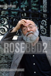 05 September 2000, Mantua: American Jewish author and rabbi Chaim Potok ©Grazia Ippolito/Rosebud2