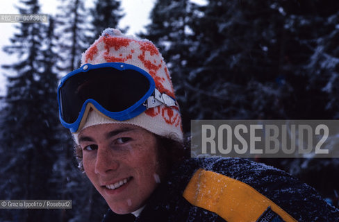 1975, Kitzbuhel: Swedish skier Ingemar Stenmark ©Grazia Ippolito/Rosebud2