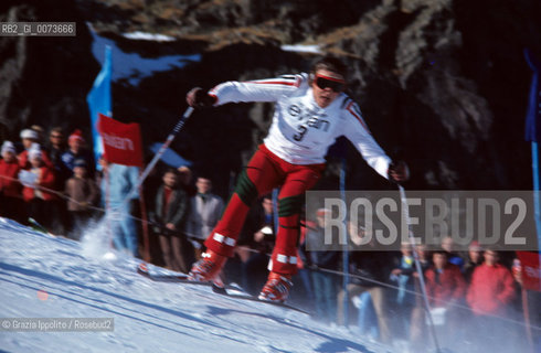 1974, Tatra Mountains: Italian skier Piero Gros ©Grazia Ippolito/Rosebud2