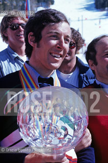 Italian skier Gustav Thoeni, winner of Ski World Cup 1973 at Heavenly Valley-U.S.A.G.Ippolito ©Grazia Ippolito/Rosebud2