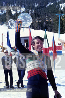 Italian skier Gustav Thoeni, winner of Ski World Cup 1973 at Heavenly Valley-U.S.A.G.Ippolito ©Grazia Ippolito/Rosebud2