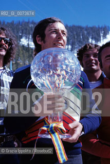 Italian skier Gustav Thoeni, winner of Ski World Cup 1973 at Heavenly Valley-U.S.A.G.Ippolito ©Grazia Ippolito/Rosebud2