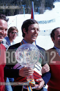 Italian skier Gustav Thoeni, winner of Ski World Cup 1973 at Heavenly Valley-U.S.A.G.Ippolito ©Grazia Ippolito/Rosebud2