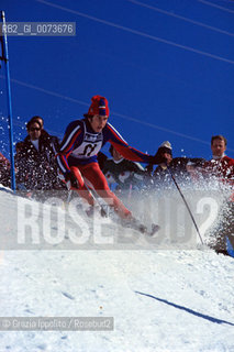 1974,St.Moritz worldchampionship,slalom,italian skier Roland ThoeniGrazia Ippolito/blackarchives ©Grazia Ippolito/Rosebud2