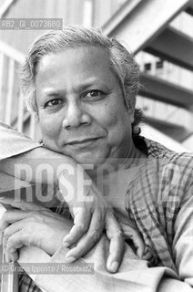 4 Settembre 2000, Mantua: Bangladeshi economist and founder of the Grameen Bank Muhammad Yunus ©Grazia Ippolito/Rosebud2