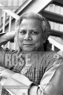 4 Settembre 2000, Mantua: Bangladeshi economist and founder of the Grameen Bank Muhammad Yunus ©Grazia Ippolito/Rosebud2