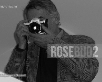 Photographer Mario Dondero in Brescia ©Grazia Ippolito/Rosebud2