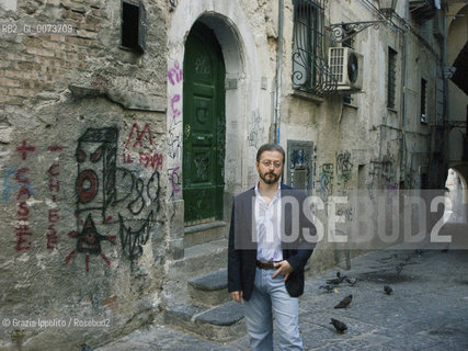 Writer Diego De Silva in Salerno, 10-2008 ©Grazia Ippolito/Rosebud2