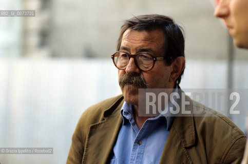 4 June 2000, Milan: German author, poet, playwright Gunter Grass ©Grazia Ippolito/Rosebud2