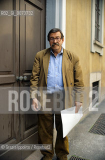 4 June 2000, Milan: German author, poet, playwright Gunter Grass ©Grazia Ippolito/Rosebud2