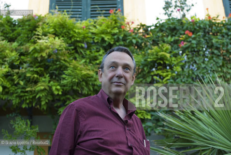 Gioachino Lanza Tomasi, theater director, musicologist,nephew of Giuseppe Tomasi di Lampedusa, author of Il Gattopardo, in his house in Palermo, Sicily ©Grazia Ippolito/Rosebud2