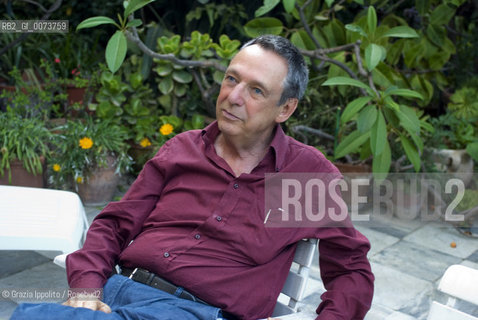 Gioachino Lanza Tomasi, theater director, musicologist,nephew of Giuseppe Tomasi di Lampedusa, author of Il Gattopardo, in his house in Palermo, Sicily ©Grazia Ippolito/Rosebud2