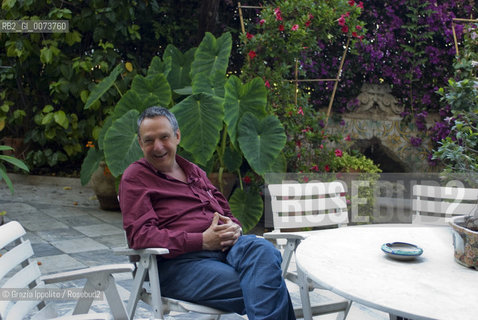 Gioachino Lanza Tomasi, theater director, musicologist,nephew of Giuseppe Tomasi di Lampedusa, author of Il Gattopardo, in his house in Palermo, Sicily ©Grazia Ippolito/Rosebud2