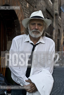 Rade Serbedzija, born in Croatia, lives in U.S.A. actor, singer, poet, poses at Festivaletteratura in Mantua ©Grazia Ippolito/Rosebud2