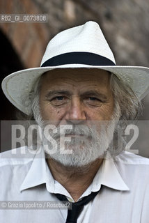 Rade Serbedzija, born in Croatia, lives in U.S.A. actor, singer, poet, poses at Festivaletteratura in Mantua ©Grazia Ippolito/Rosebud2