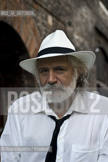 Rade Serbedzija, born in Croatia, lives in U.S.A. actor, singer, poet, poses at Festivaletteratura in Mantua ©Grazia Ippolito/Rosebud2