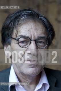 French philosopher and journalist, Alain Finkielkraut, founder of Institut détudes lévinassiennes, pictured at festivaletteratura in Mantua. ©Grazia Ippolito/Rosebud2