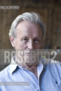 English writer and journalist Colin Thubron, author of numerous fiction and travel books, member of the Royal Society of Literature, poses at festivaletteratura in Mantua ©Grazia Ippolito/Rosebud2