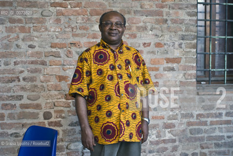 Donato Ndongo, born in spanish Guinea, living in Spain, author of Metro, poses at Festivaletteratura in Mantua ©Grazia Ippolito/Rosebud2