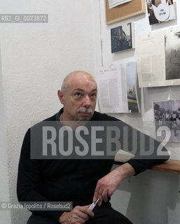 Italian writer Paolo Nori in Milan ©Grazia Ippolito/Rosebud2