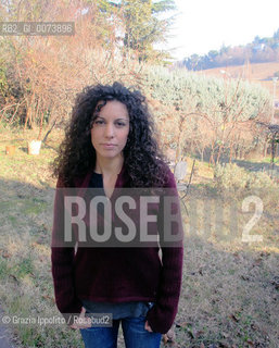 Silvia Avallone, italian writer, author of Acciaio published by Rizzoli, in her house in Bologna ©Grazia Ippolito/Rosebud2