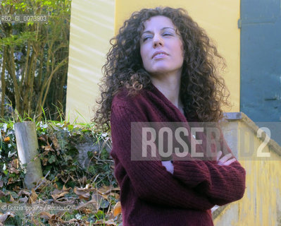 Silvia Avallone, italian writer, author of Acciaio published by Rizzoli, in her house in Bologna ©Grazia Ippolito/Rosebud2