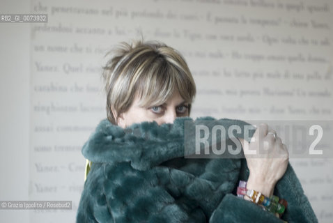 Patrizia Finucci Gallo, italian novelist, journalist, fashion promoter, in her house in Bologna ©Grazia Ippolito/Rosebud2