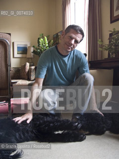 Peter Cameron, american writer, author of Un giorno questo dolore ti sarà utile, from which director R.Faenza realized a film. Hes pictured in his house at East Village in New York ©Grazia Ippolito/Rosebud2