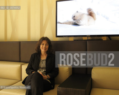 German writer Charlotte Link, author of numerous bestsellers, in Milan. ©Grazia Ippolito/Rosebud2