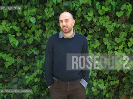 Carlo Carabba, poet, author of Canti dellabbandono and editor at Nuovi argomenti published by Mondadori in Rome ©Grazia Ippolito/Rosebud2