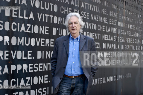 .Vito Bruschini, italian journalist, writer and screenwriter, author of numerous book as The Father-Il Padrino dei Padrini translated in various countries and La strage-Il romanzo di piazza Fontana published by Newton Compton in 2012. ©Grazia Ippolito/Rosebud2