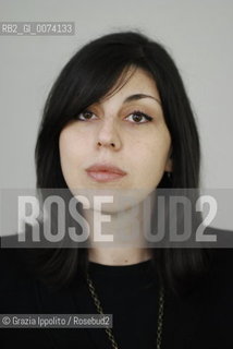 Italian writer Valentina DUrbano, born in 1985, author of Il rumore dei tuoi passi published by Longanesi, pictured at Casalbruciatos district in Rome ©Grazia Ippolito/Rosebud2