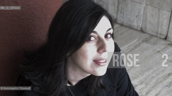 Italian writer Valentina DUrbano, born in 1985, author of Il rumore dei tuoi passi published by Longanesi, pictured at Casalbruciatos district in Rome ©Grazia Ippolito/Rosebud2