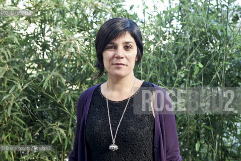 Italian writer Paola Soriga, author of Dove finisce Romapublished by Einaudi, pictured in Milan ©Grazia Ippolito/Rosebud2