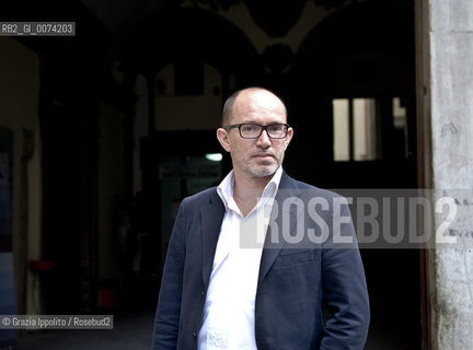 Laurent Mauvignier, french writer at the second edition of Unaltra galassia a literature festival in Naples ©Grazia Ippolito/Rosebud2