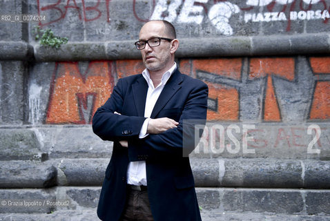 Laurent Mauvignier, french writer at the second edition of Unaltra galassia a literature festival in Naples ©Grazia Ippolito/Rosebud2