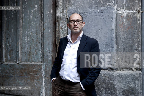 Laurent Mauvignier, french writer at the second edition of Unaltra galassia a literature festival in Naples ©Grazia Ippolito/Rosebud2