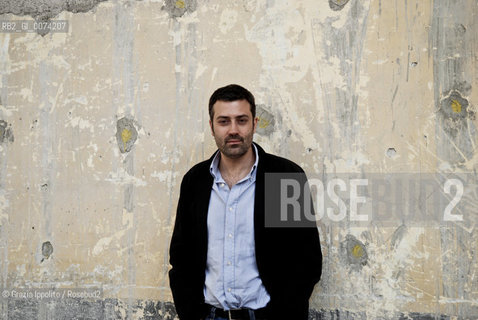 Italian writer Andrea Bajani, at Unaltra galassia a literature festival in neaples ©Grazia Ippolito/Rosebud2