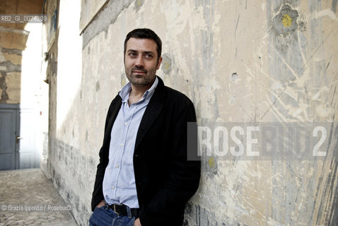 Italian writer Andrea Bajani, at Unaltra galassia a literature festival in neaples ©Grazia Ippolito/Rosebud2