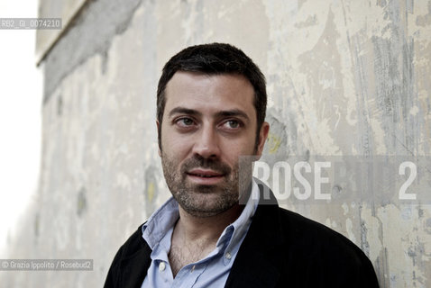 Italian writer Andrea Bajani, at Unaltra galassia a literature festival in neaples ©Grazia Ippolito/Rosebud2