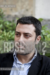 Italian writer Andrea Bajani, at Unaltra galassia a literature festival in neaples ©Grazia Ippolito/Rosebud2