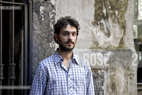 Italian writer Giorgio Fontana in Neaples ©Grazia Ippolito/Rosebud2