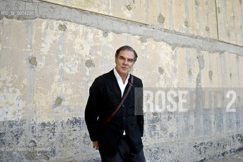 Edoardo Albinati, italian writer in Neaples at the second edition of Unaltra galassia ©Grazia Ippolito/Rosebud2