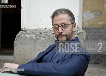 Diego De Silva , italian writer at Unaltra galassia in Neaples ©Grazia Ippolito/Rosebud2